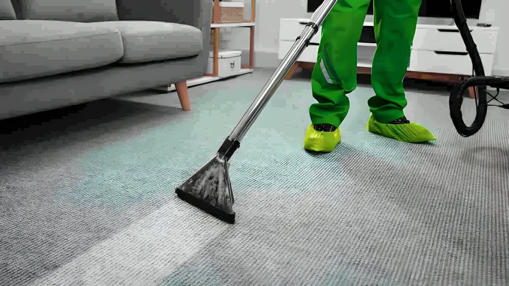 Eco-friendly equipment used for professional carpet cleaning in Swindon by experts
