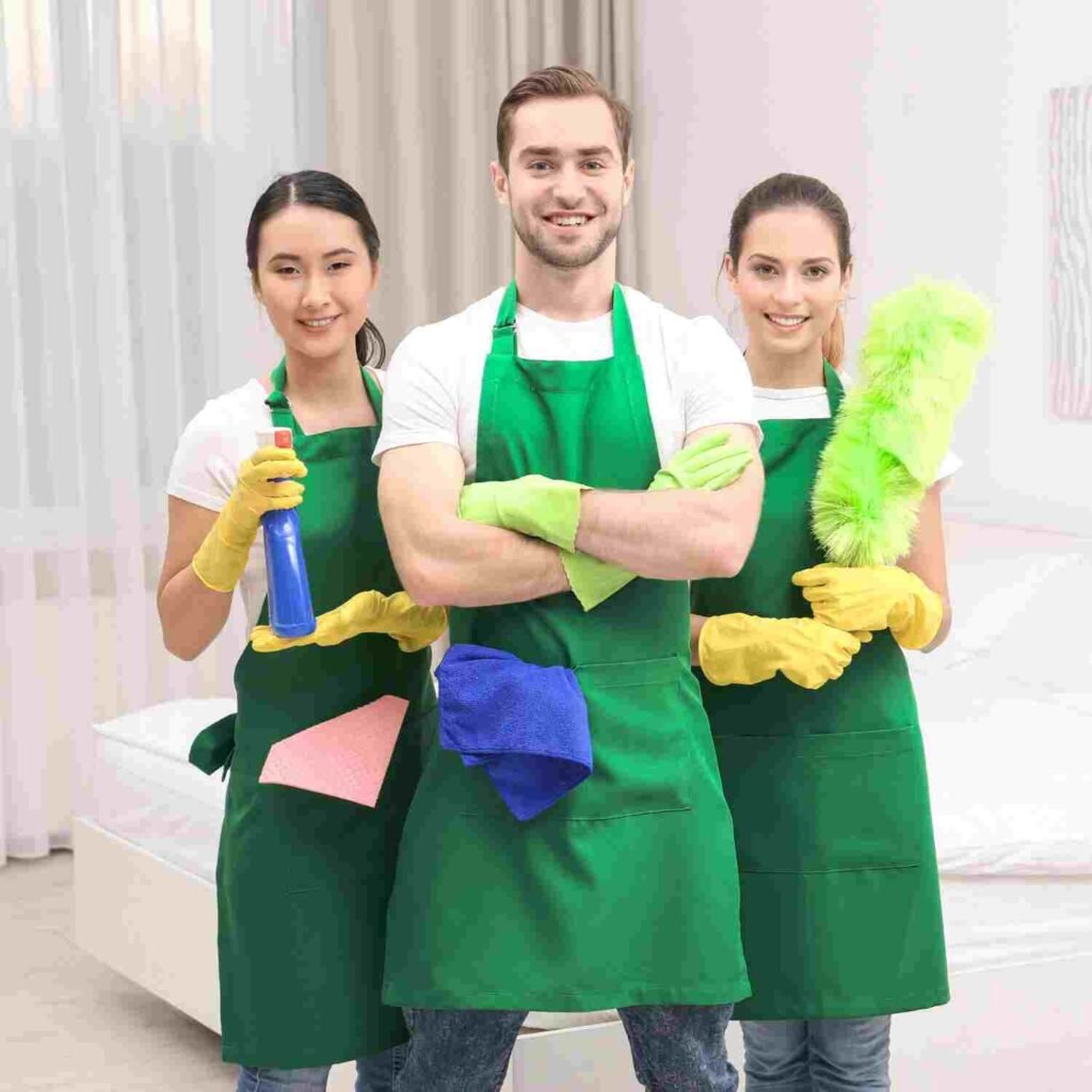 Reliable cleaning company performing eco-friendly carpet and upholstery treatments