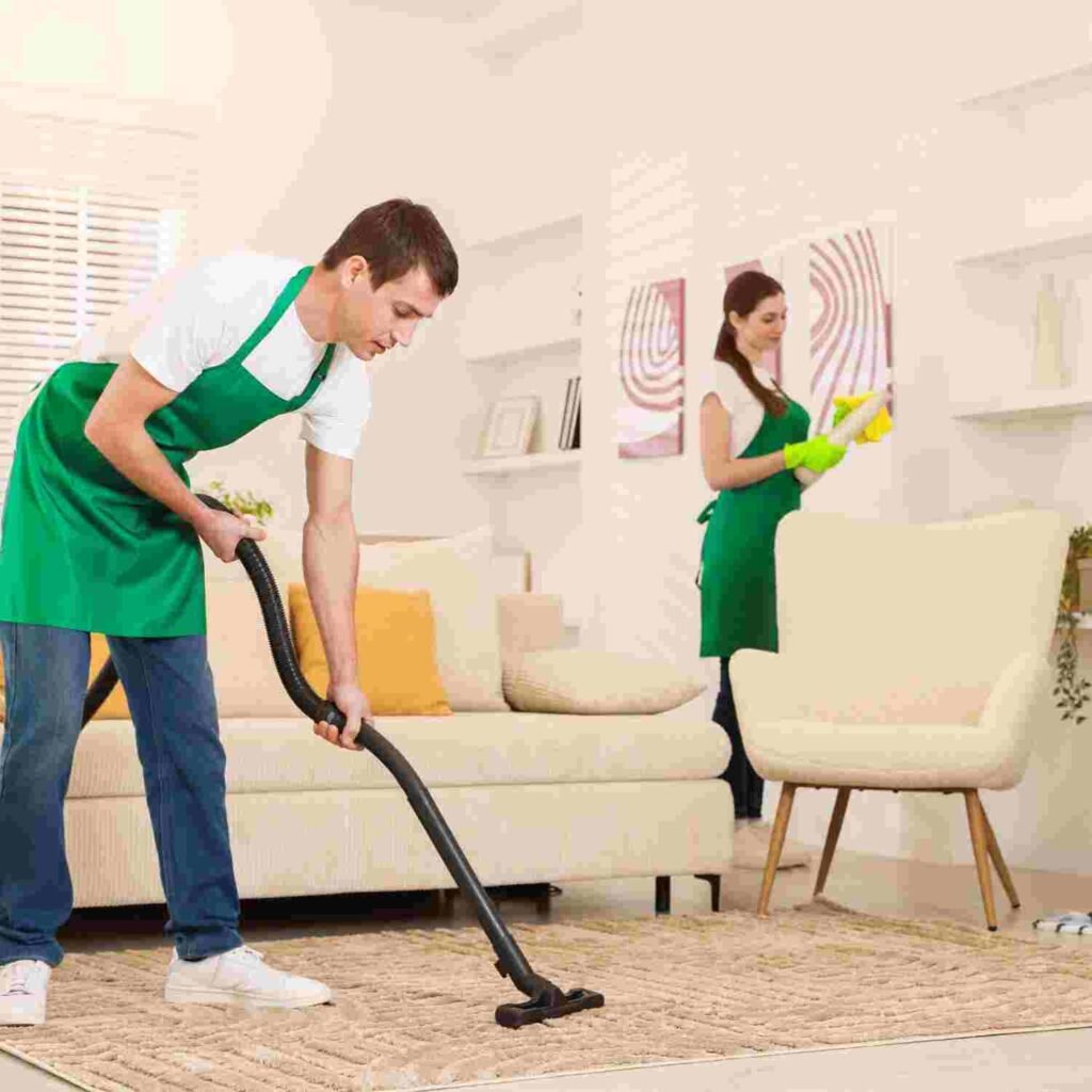 Professional carpet cleaning in London removing dirt, dust, and allergens