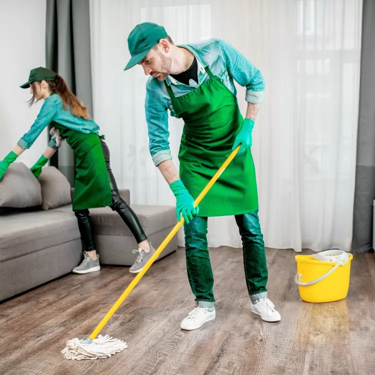 Residential property cleaned by home cleaning services in Cowley