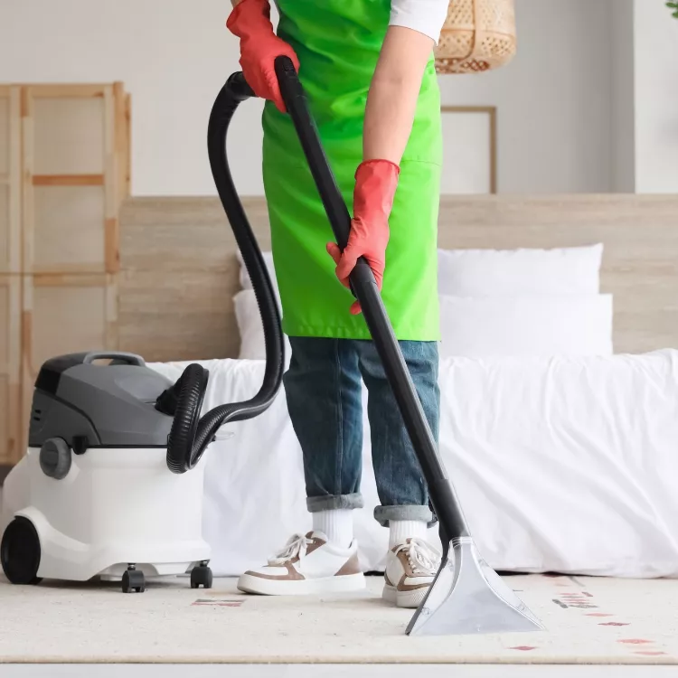 Vacuum and deep clean by best carpet cleaner in Iffley