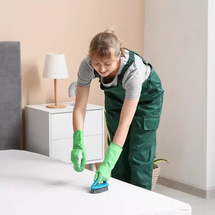 Deep cleaning showing mattress cleaning cost in Marston